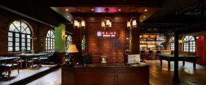 Lounge nebo bar v ubytování Memory Inn Guilin Central