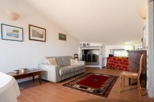 A seating area at Casa Torrini