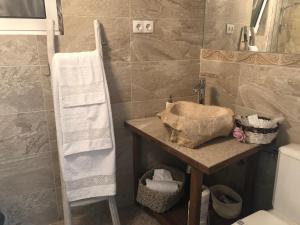Koupelna v ubytování Casa di Lavanda