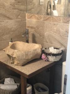 Koupelna v ubytování Casa di Lavanda