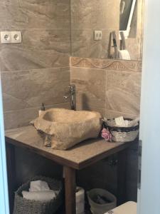 Koupelna v ubytování Casa di Lavanda