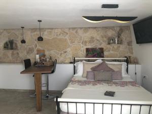 Postel nebo postele na pokoji v ubytování Casa di Lavanda
