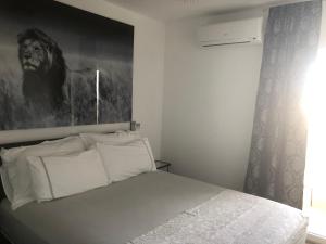 Postel nebo postele na pokoji v ubytování Casa di Lavanda
