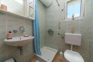 Koupelna v ubytování Apartments & Rooms Beus