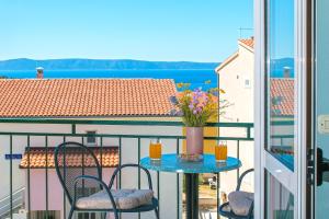 Balkón nebo terasa v ubytování Apartments & Rooms Beus