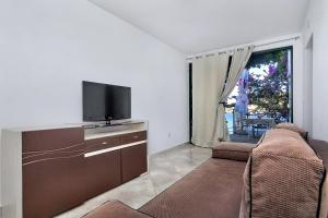 TV a/nebo společenská místnost v ubytování Apartmani Nikola
