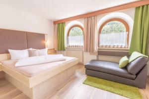 Posteľ alebo postele v izbe v ubytovaní Bella-Vista Apart Sölden