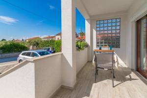 Balkón alebo terasa v ubytovaní Apartments Coronata