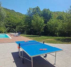 Stolný tenis v ubytovaní Villa Le Panche alebo v jeho okolí