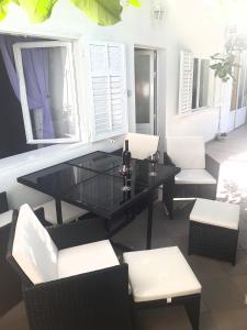 Posezení v ubytování Apartments R