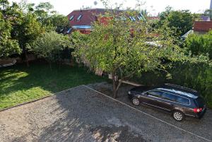 Vonkajšia záhrada v ubytovaní Hungaria Apartments