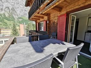 Balcone o terrazza di Apartments Chalet Tatyana