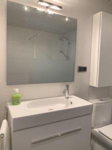 Koupelna v ubytování Apartamento Somos Ainsa