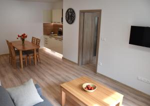 A television and/or entertainment centre at ELEMIR