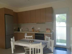 Kuchyň nebo kuchyňský kout v ubytování Mango apartment