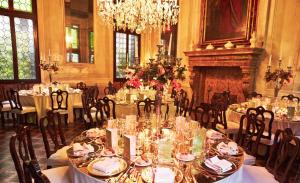 Restaurace v ubytování Palazzetto Pisani Grand Canal
