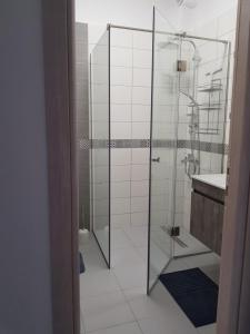 Koupelna v ubytování Mango apartment
