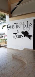 Certifikát, hodnocení, plakát nebo jiný dokument vystavený v ubytování Game Fish Lodge