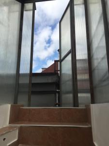 A balcony or terrace at Lilia 4 Self-Check in apartment
