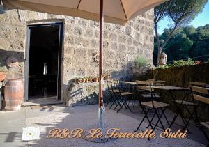 Kawasan patio atau luaran di Le Terrecotte