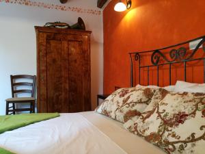 Postel nebo postele na pokoji v ubytování Wine House Rakar