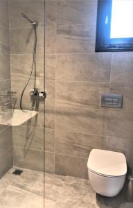Kylpyhuone majoituspaikassa Villa Spartias