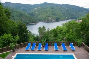 Naturlandskabet i nærheden af feriehuset