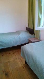Letto o letti in una camera di Guesthaus King Seti