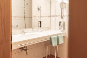 Koupelna v ubytování Hotel Sonnenheim