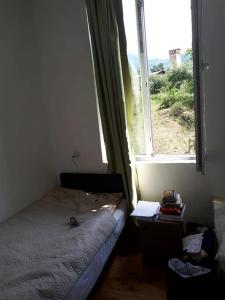 Letto o letti in una camera di Guesthaus King Seti