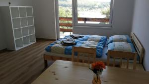 Posezení v ubytování Apartmány Orlík - Loužek