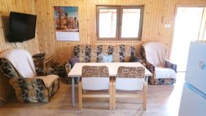 Posezení v ubytování Agrodomek