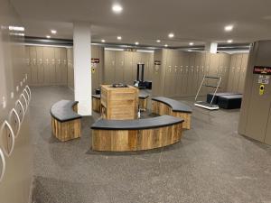 Fitness centrum a/nebo fitness zařízení v ubytování Palace Luxury Wellness Apartment and Boutique Hotel Ski-in-out