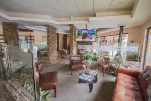 Posezení v ubytování Hotel Serena Suite