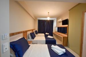 Postel nebo postele na pokoji v ubytování Lidya Hotel