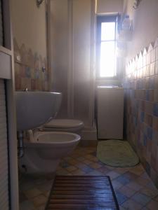 A bathroom at Casa Blu