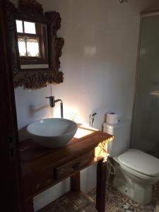 Ένα μπάνιο στο Casa Recanto dos Encantos!