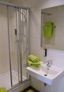 Koupelna v ubytování CityApartment K1 KLIMATISIERT
