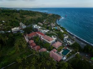 Puri Saron Senggigi Hotel sett ovenfra