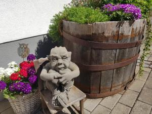 Zahrada ubytování Ferienwohnung Blum