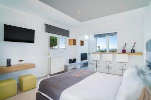 טלויזיה ו/או מרכז בידור ב-Talos Luxury Suites