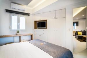 מטבח או מטבחון ב-Talos Luxury Suites