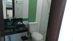 Vonios kambarys apgyvendinimo įstaigoje Pousada Morro do Rosa