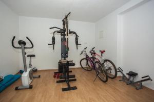 Posilňovňa alebo fitness centrum v ubytovaní Villa Eagle