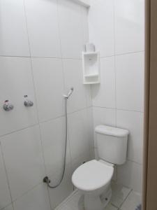 Ванная комната в Hotel Biz a 8 minutos do Brás, a 15 minutos da 25 de março e a 8 minutos do Bom retiro