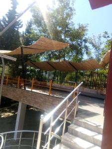 Balkón nebo terasa v ubytování Hotel Moris
