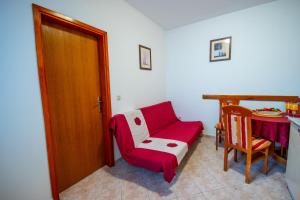 Posezení v ubytování Apartment Franić