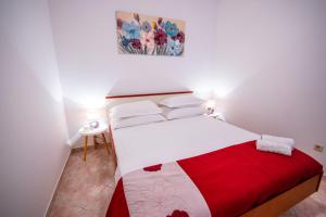 Postel nebo postele na pokoji v ubytování Apartment Franić