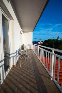 Balkón nebo terasa v ubytování Apartment Franić
