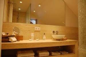 Een badkamer bij B&B Cottage Santfort